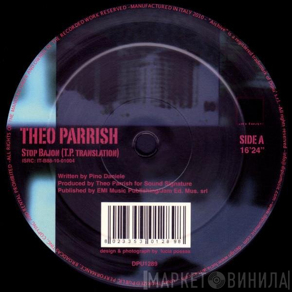 Theo Parrish, Mark De Clive-Lowe, Isoul8 - Stop Bajon