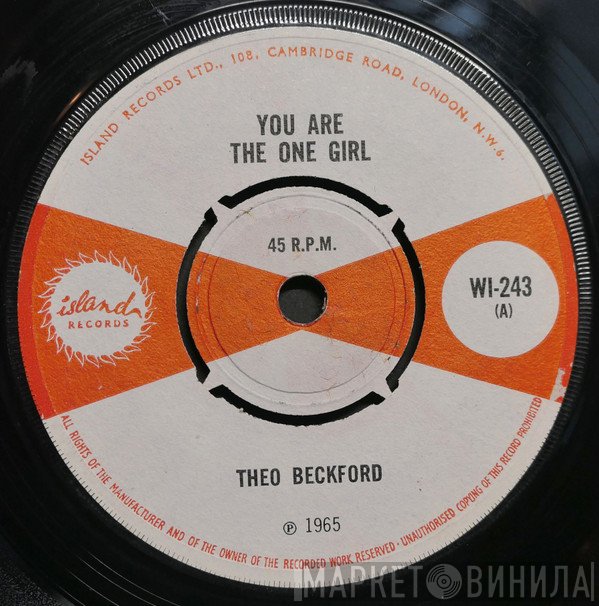Theophilus Beckford - You Are The One Girl / Grudgeful People