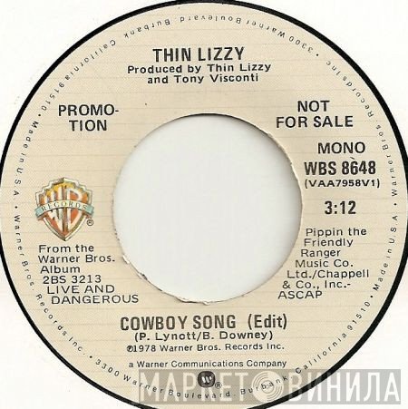 Thin Lizzy  - Cowboy Song