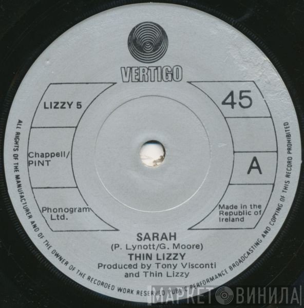 Thin Lizzy  - Sarah