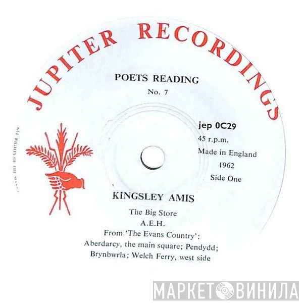 Thomas Blackburn, Kingsley Amis - Poets Reading No. 7