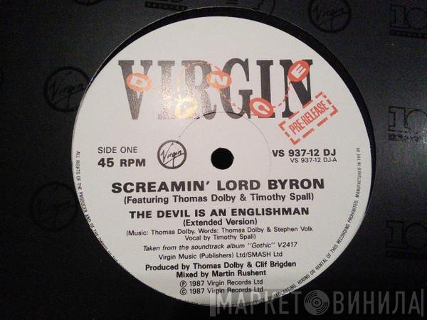 Thomas Dolby, Screamin' Lord Byron - The Devil Is An Englishman