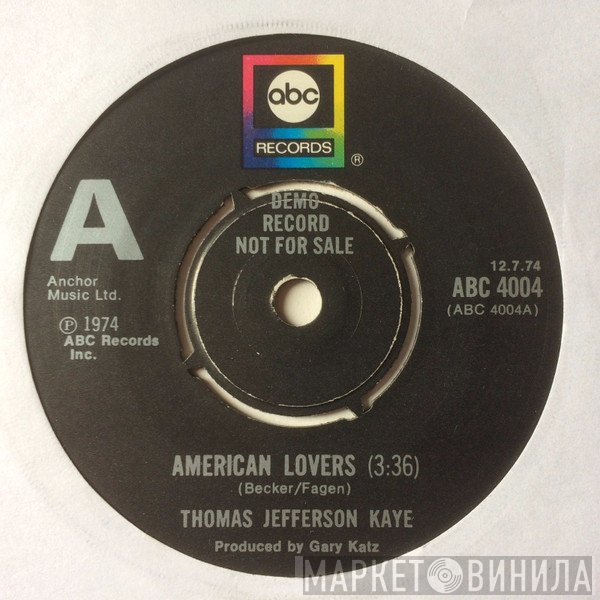 Thomas Kaye - American Lovers
