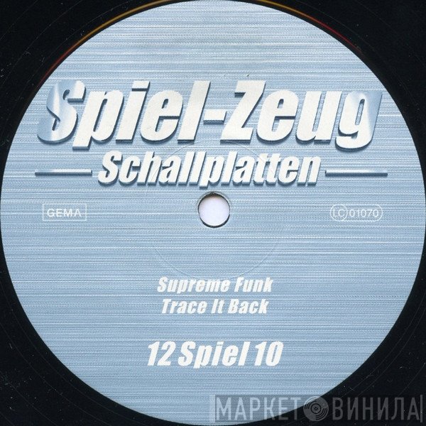 Thomas Schumacher - Supreme Funk / Trace It Back