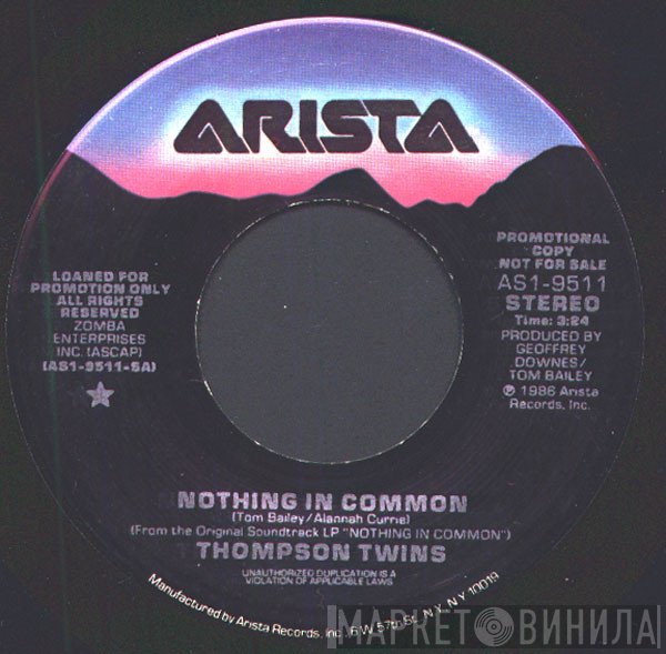 Thompson Twins  - Nothing In Common