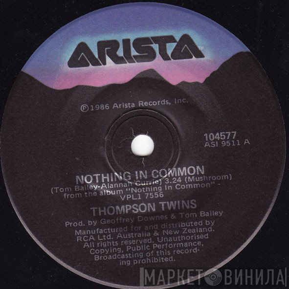 Thompson Twins  - Nothing In Common