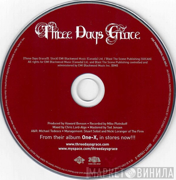 Three Days Grace  - Riot