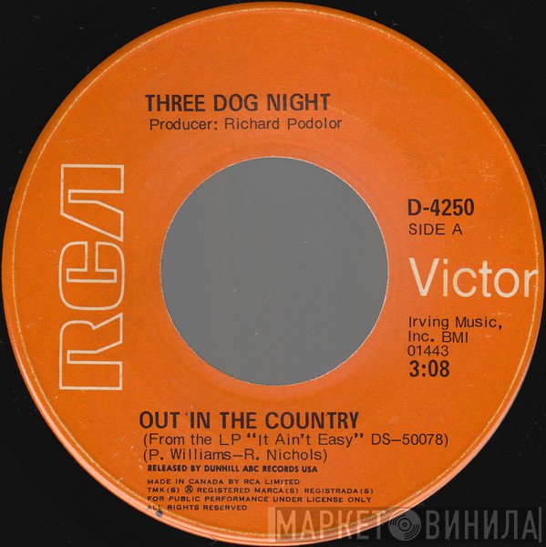 Three Dog Night  - Out In The Country