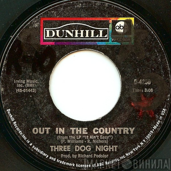 Three Dog Night  - Out In The Country