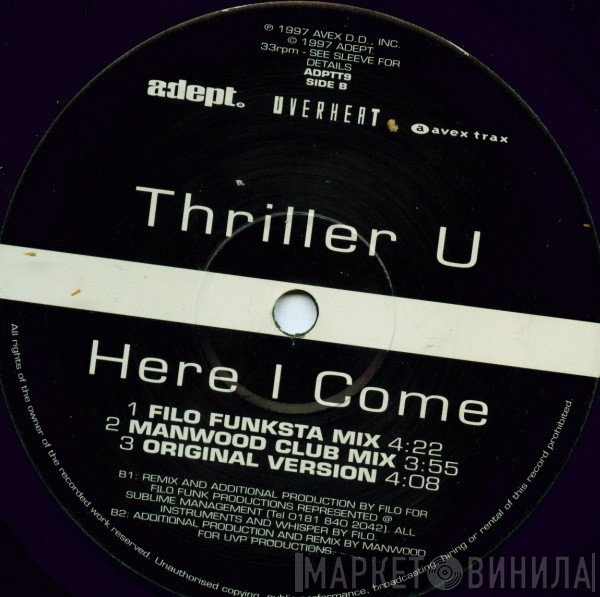 Thriller U - Here I Come