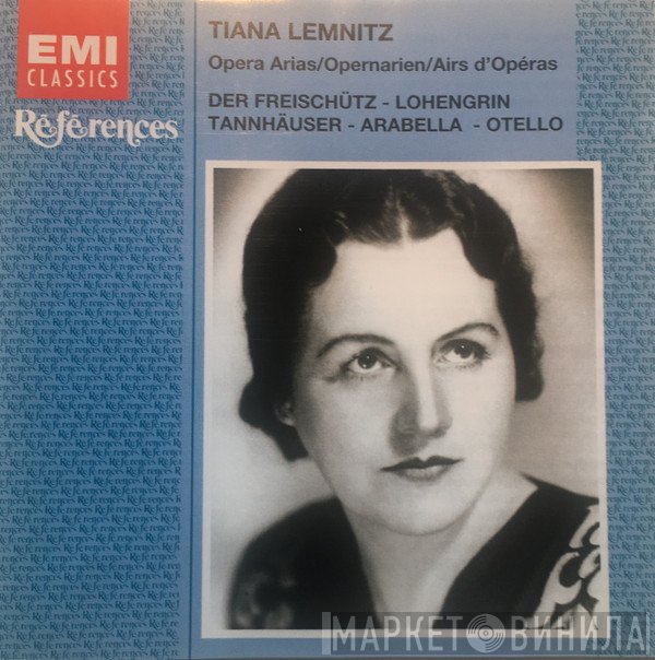 Tiana Lemnitz - Opera Arias/Opernarien/Airs D'Operas