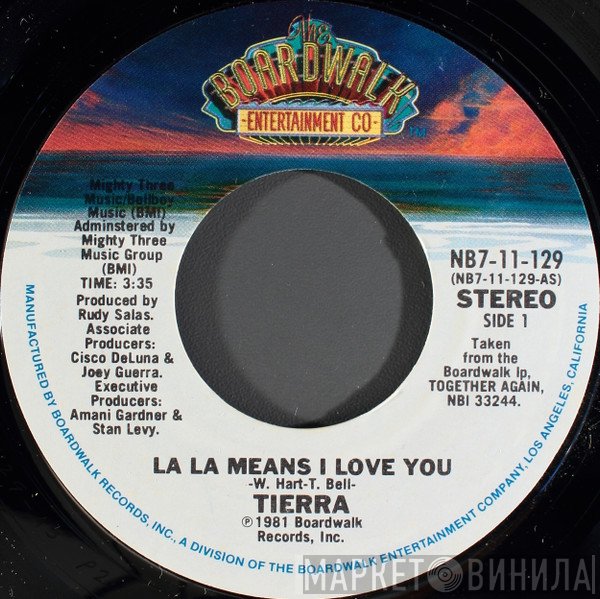 Tierra - La La Means I Love You