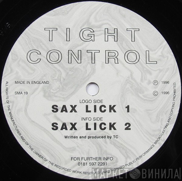 Tight Control - Sax Lick