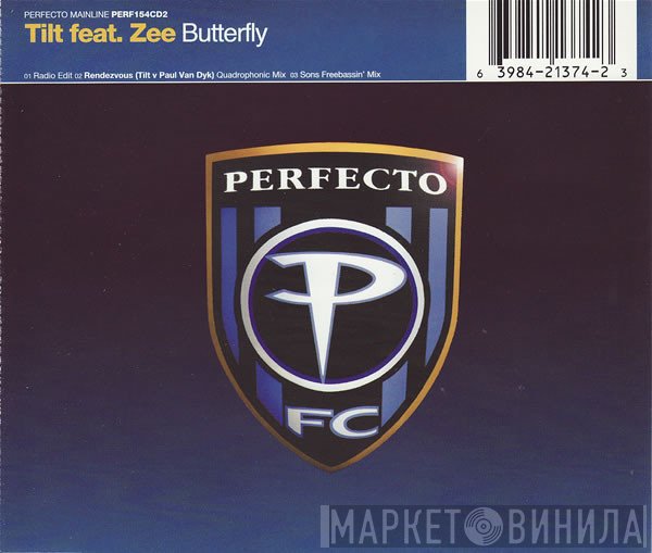 Tilt Feat. Zee Cowling  - Butterfly