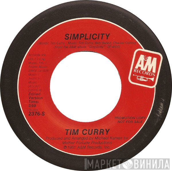 Tim Curry  - Simplicity