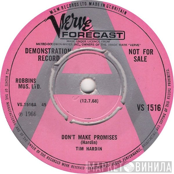 Tim Hardin - Don't Make Promises