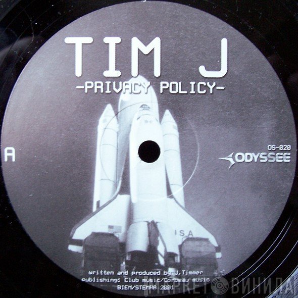 Tim J  - Privacy Policy