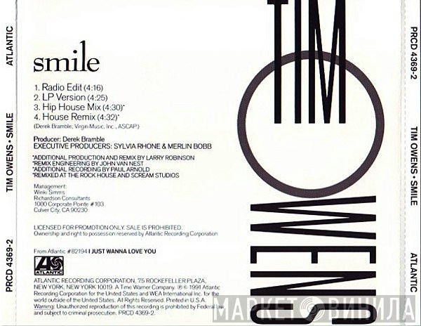 Tim Owens  - Smile