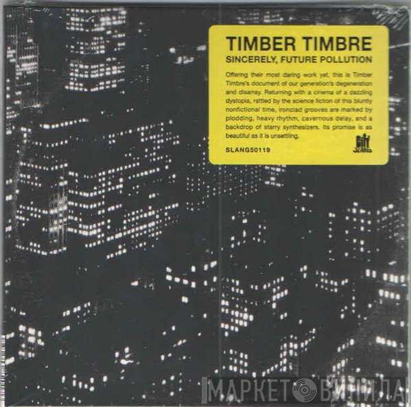 Timber Timbre - Sincerely, Future Pollution