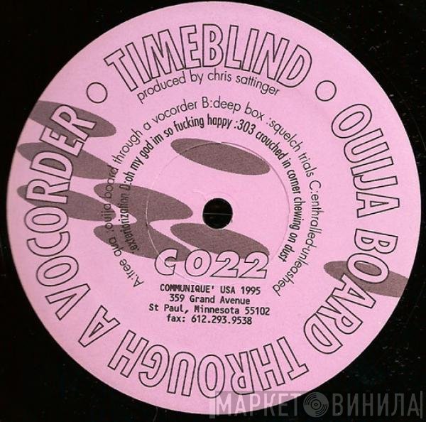 Timeblind - Ouija Board Through A Vocoder