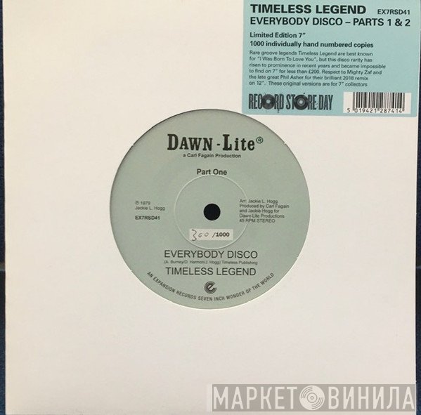 Timeless Legend - Everybody Disco - Parts 1 & 2