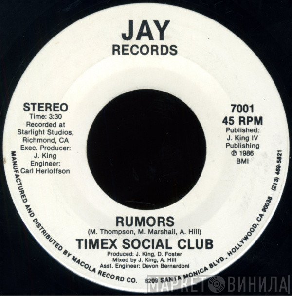 Timex Social Club - Rumors
