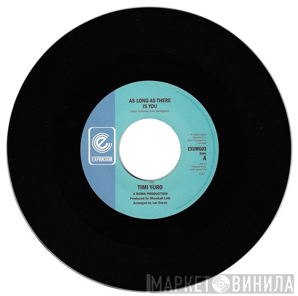 Timi Yuro - As Long As There Is You