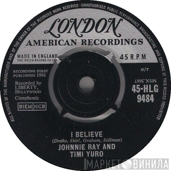 Timi Yuro, Johnnie Ray - I Believe