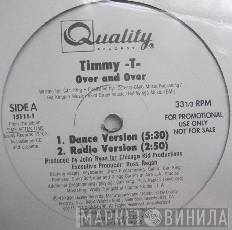 Timmy T - Over And Over