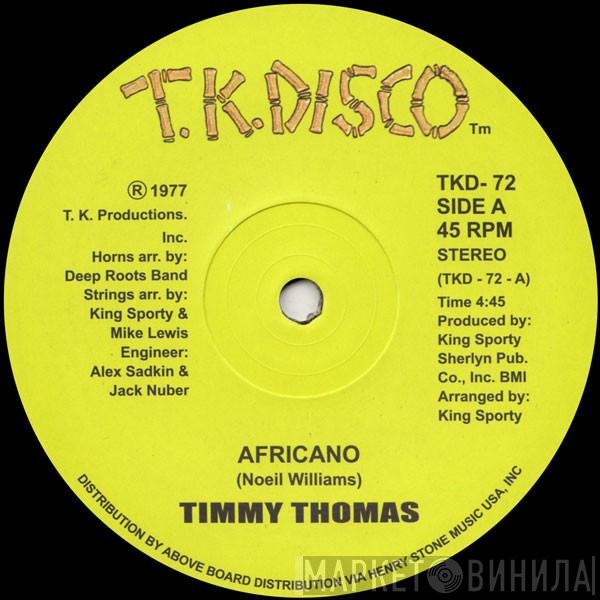 Timmy Thomas  - Africano / Funky Me / Why Can't We Live Together