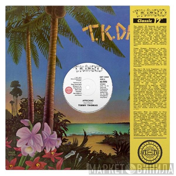 Timmy Thomas  - Africano / Why Can't We Live Together