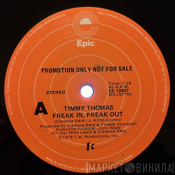 Timmy Thomas  - Freak In, Freak Out