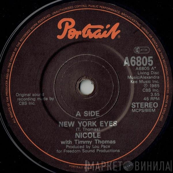 Timmy Thomas, Nicole J McCloud - New York Eyes