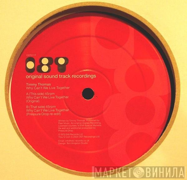 Timmy Thomas - Why Can't We Live Together