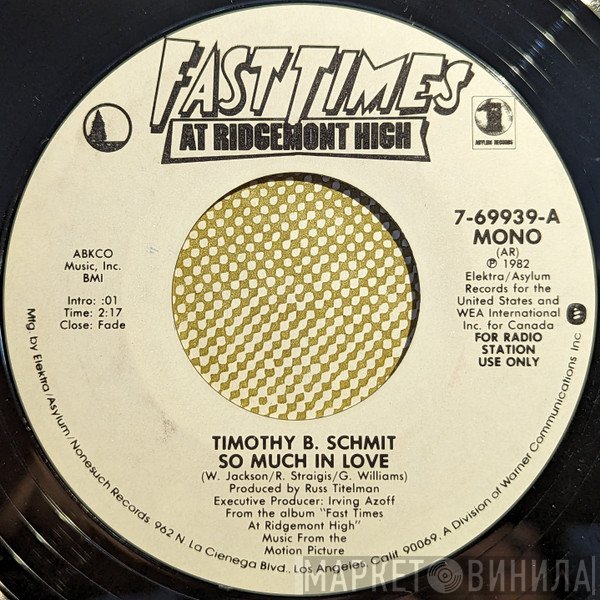 Timothy B. Schmit  - So Much In Love