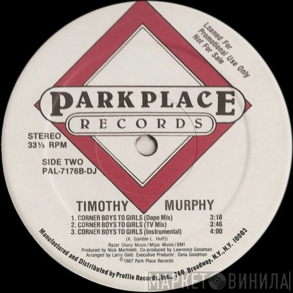 Timothy Murphy - Corner Boys To Girls