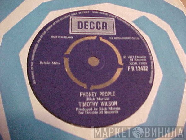 Timothy Wilson - Phoney People