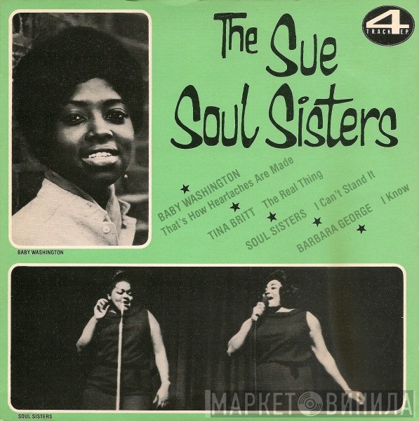 Tina Britt, Baby Washington, Soul Sisters , Barbara George - The Sue Soul Sisters