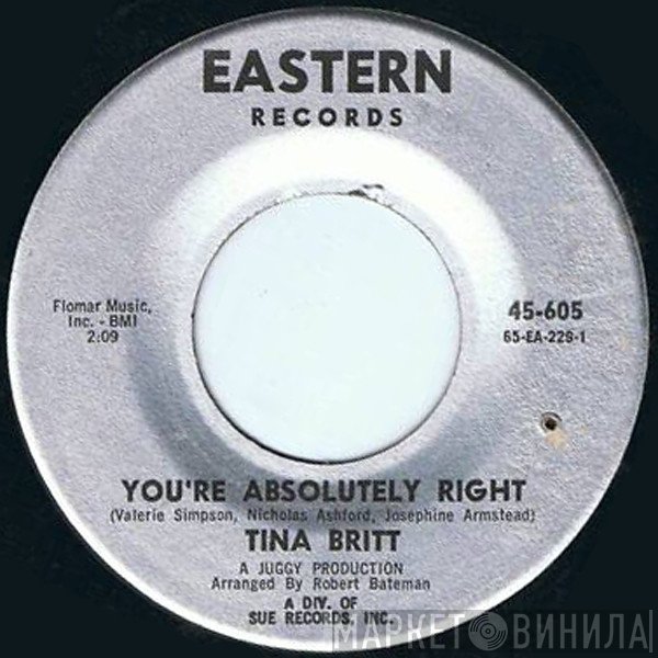 Tina Britt - You're Absolutely Right / Look