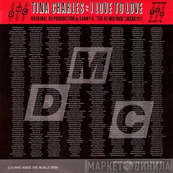 Tina Charles - I Love To Love (Original Re>Production By Sanny>X) (The Re>Mix Pack)