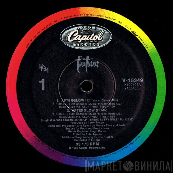 Tina Turner  - Afterglow
