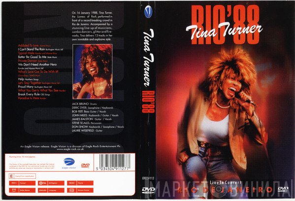 Tina Turner  - Rio'88 (Live In Concert Rio De Janeiro)