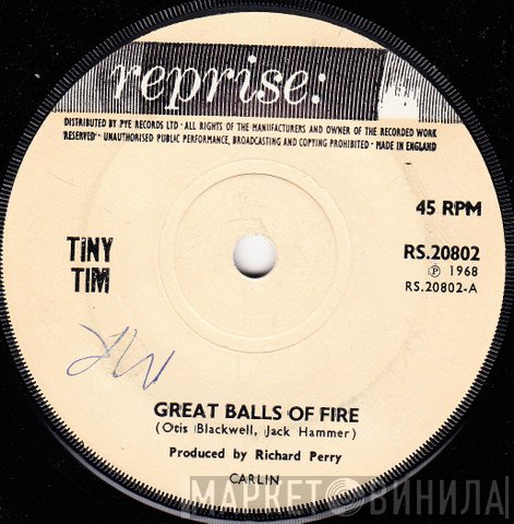 Tiny Tim - Great Balls Of Fire