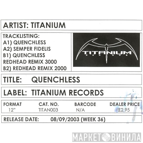 Titanium  - Quenchless