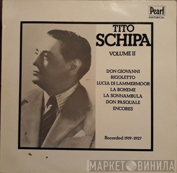 Tito Schipa - Tito Schipa Volume II