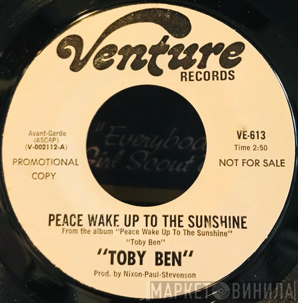 Toby Ben - Peace Wake Up To The Sunshine