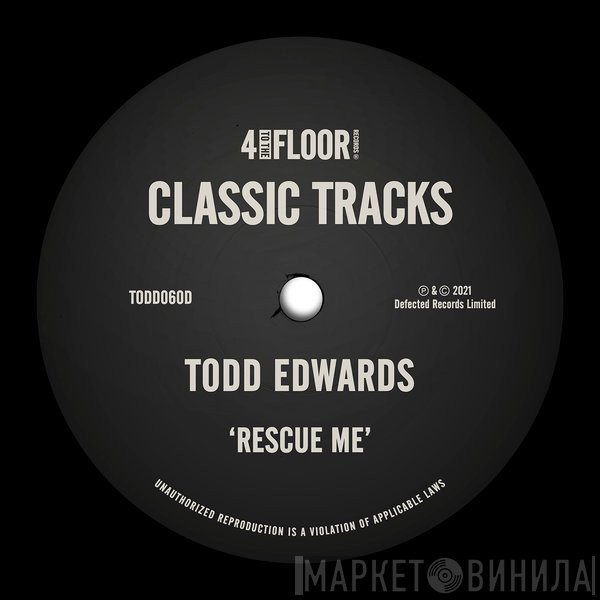 Todd Edwards  - Rescue Me