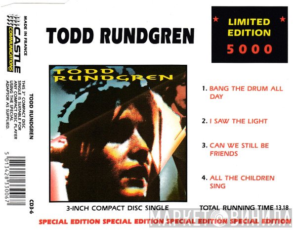 Todd Rundgren - Bang The Drum All Day
