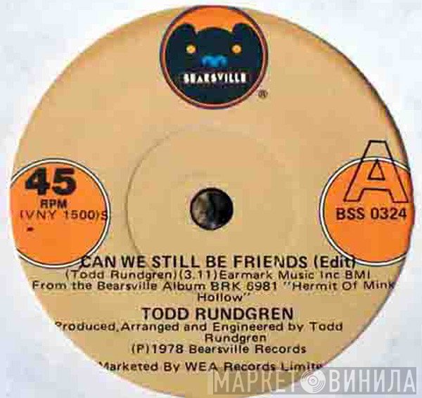 Todd Rundgren - Can We Still Be Friends