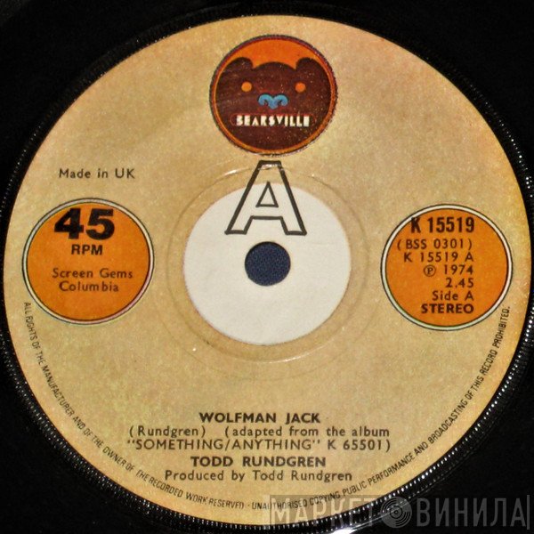 Todd Rundgren - Wolfman Jack